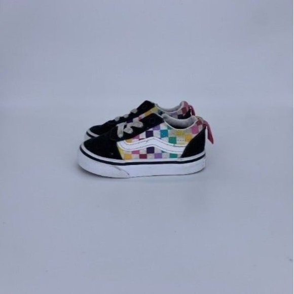 Vans Other - ***SOLD*** Toddler Vans Old Skool Low Checkered Sneakers